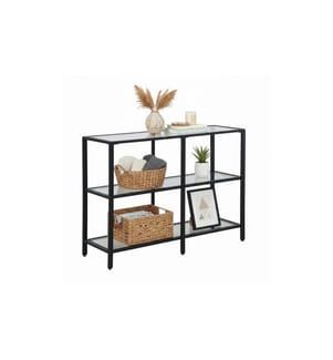 RELAXDAYS - Konsolentisch 73 x 100 x 30 cm Schwarz