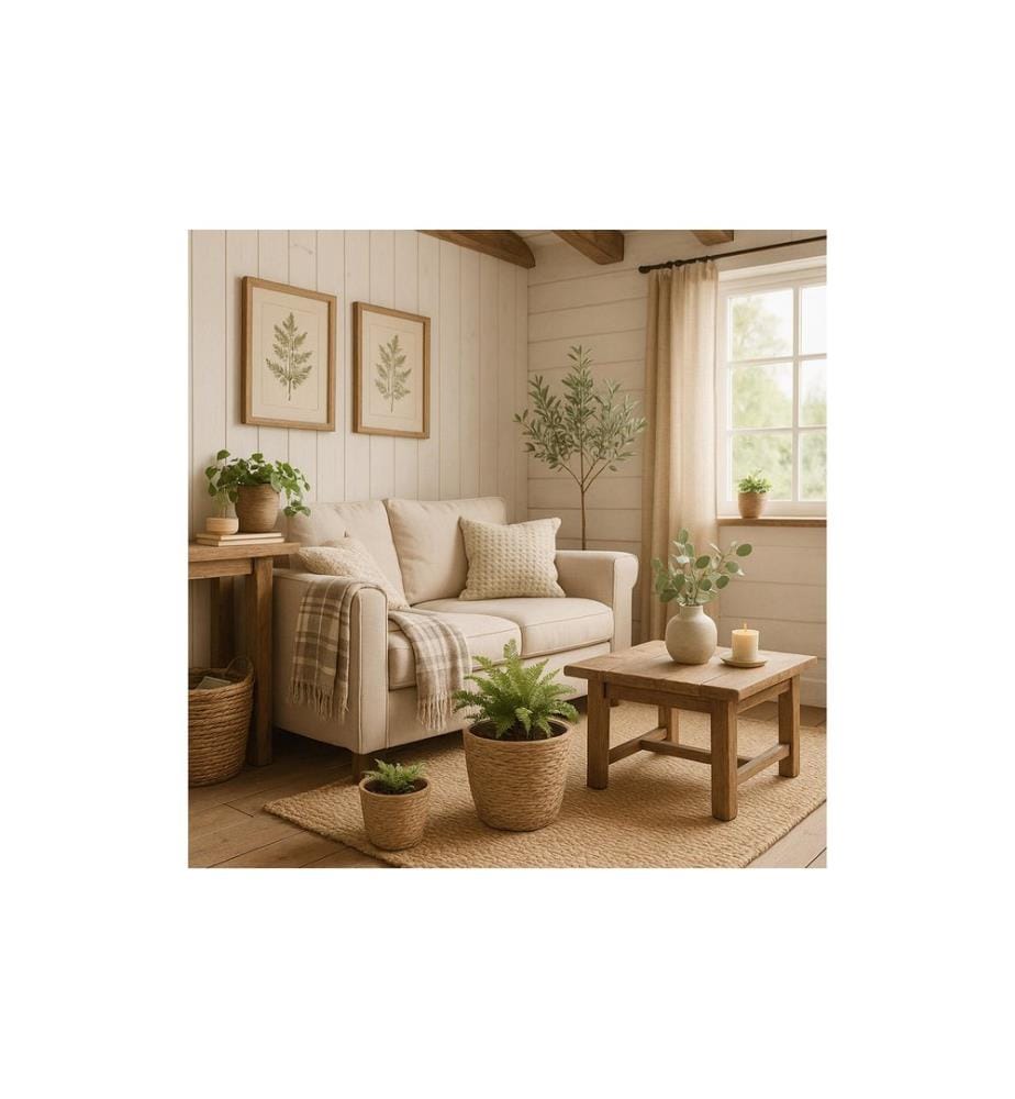 RELAXDAYS - Blumentopf 3er Set Beige