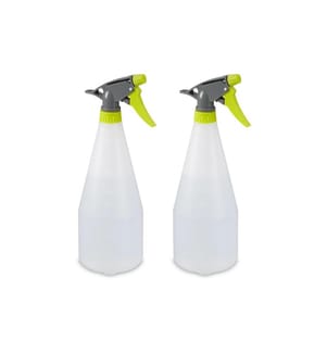 RELAXDAYS - Flacons pulvérisateurs 1 l, plastique, blanc, 2 pièces