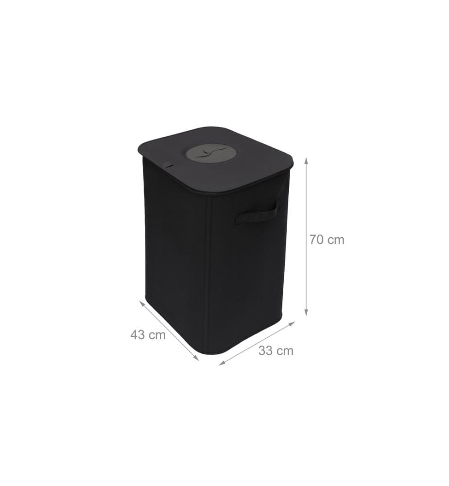 RELAXDAYS - Sac de recyclage 100 L Noir
