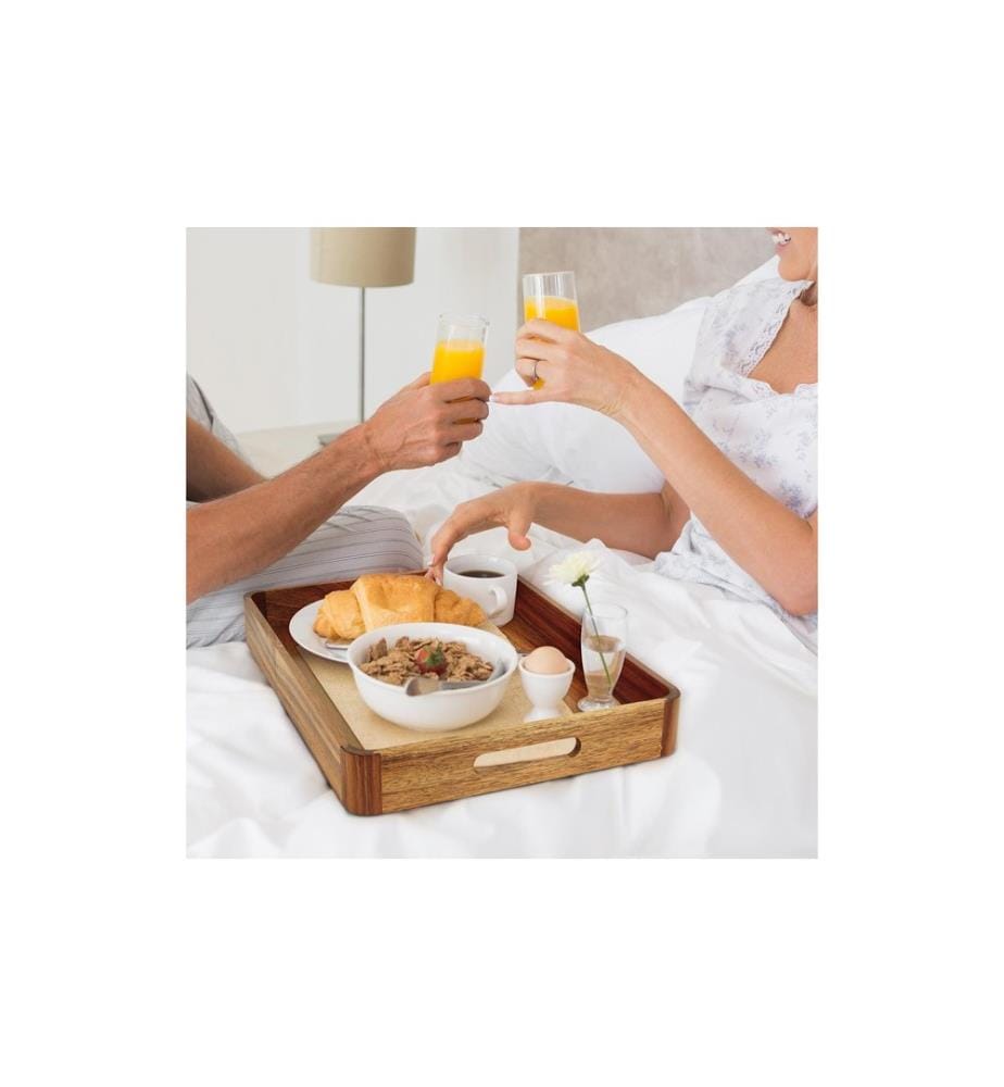 RELAXDAYS - Plateau de service Brun