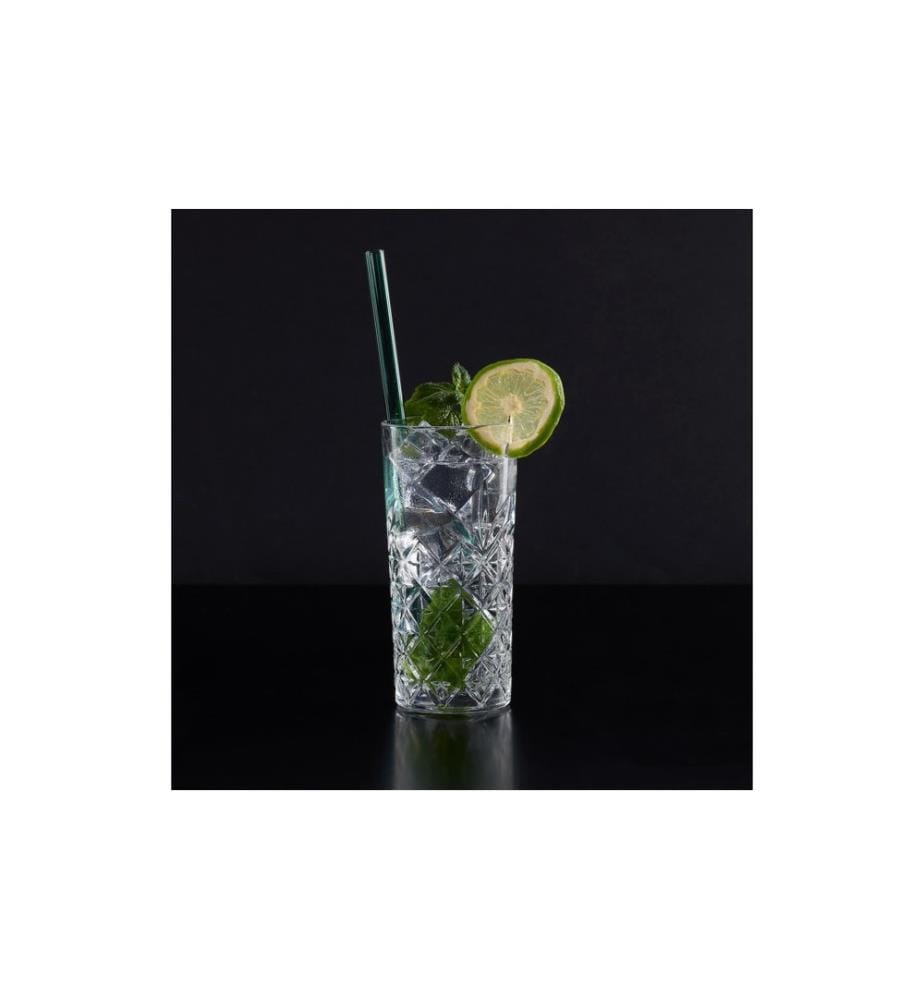 RELAXDAYS - Trinkglas Highball 300 ml, Transparent, 6 Stück