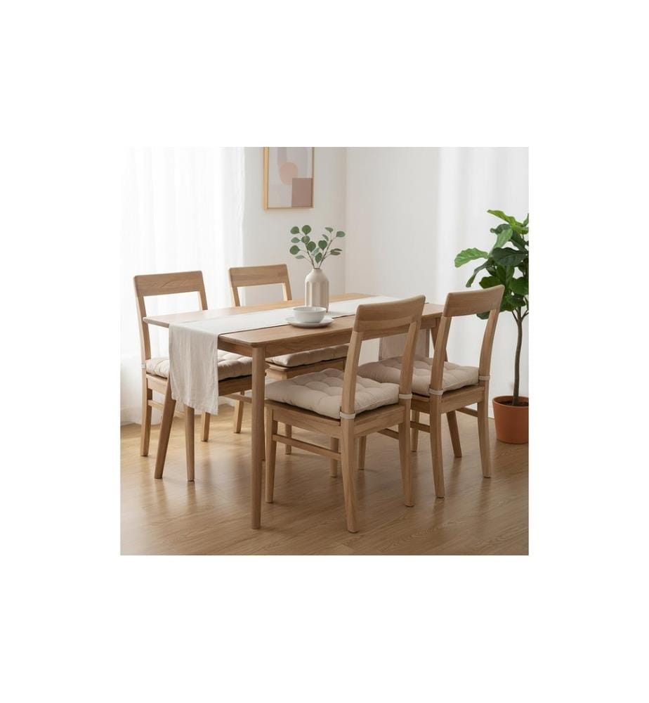 RELAXDAYS - Stuhlauflage 40 x 40 cm, Beige, 4 Stück