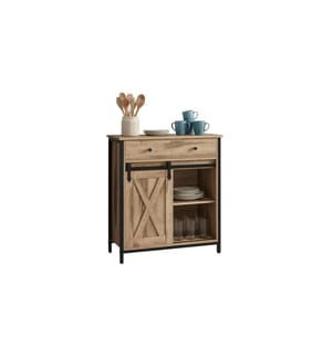RELAXDAYS - Sideboard 80 x 70 x 30 cm Hellbraun/Schwarz
