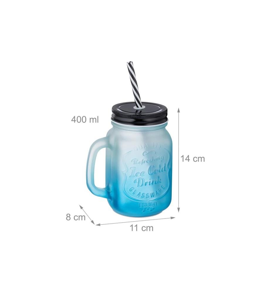 RELAXDAYS - Gobelet 400 ml, 12 pièces