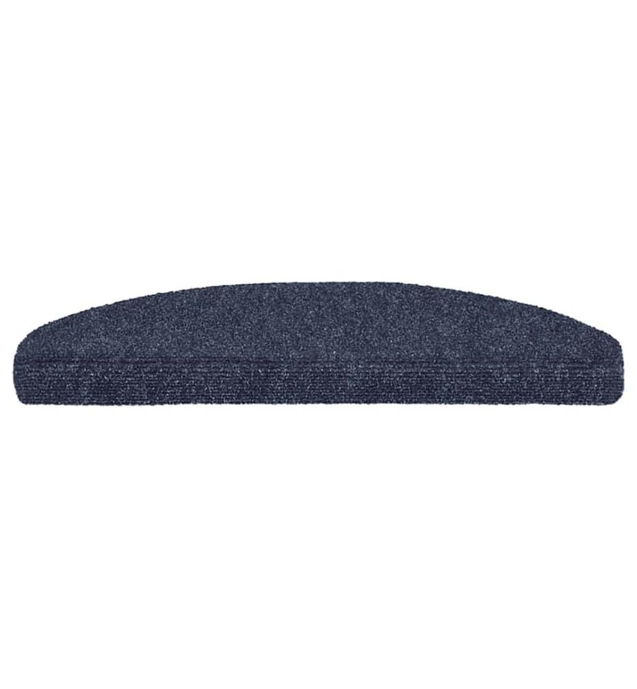 Stufenmatten Selbstklebend 15 Stk. 65x21x4 cm Blau Halbrund Gross