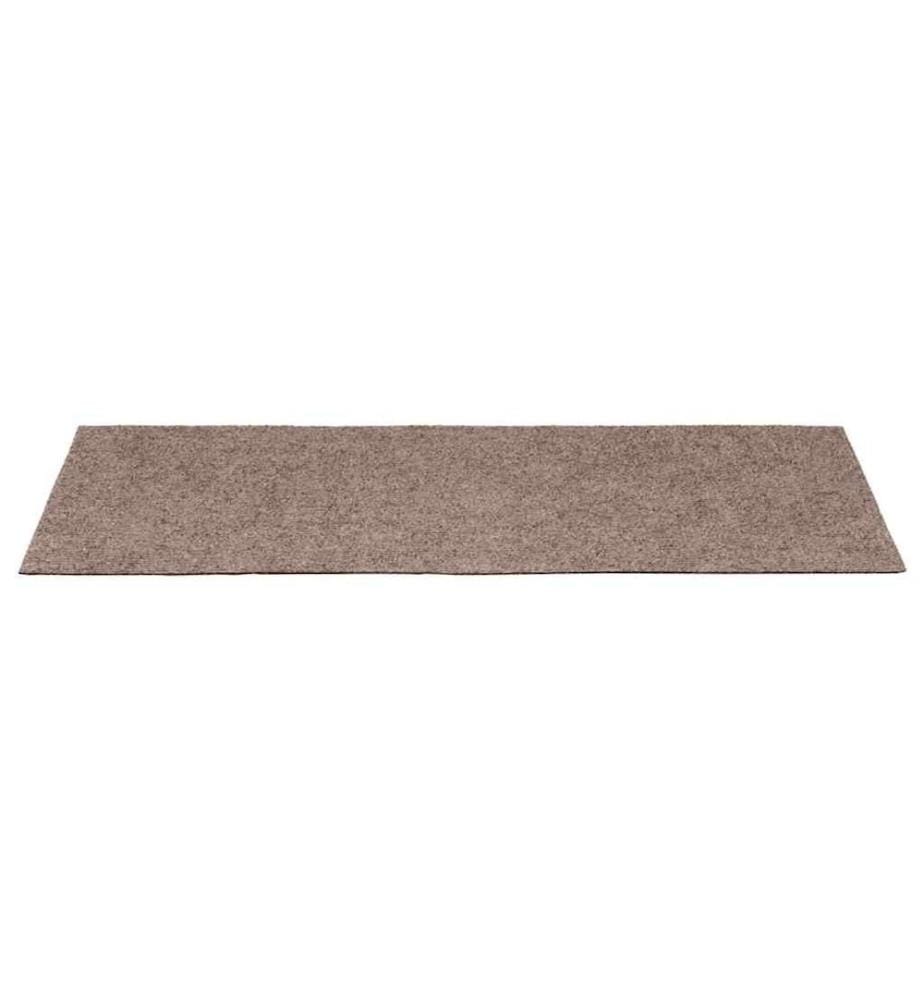Stufenmatten Selbstklebend 15 Stk. 65x21x4 cm Creme Rechteckiger Rand