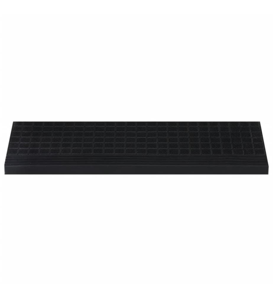 Stufenmatten 10 Stk. 25x75 cm Gummi