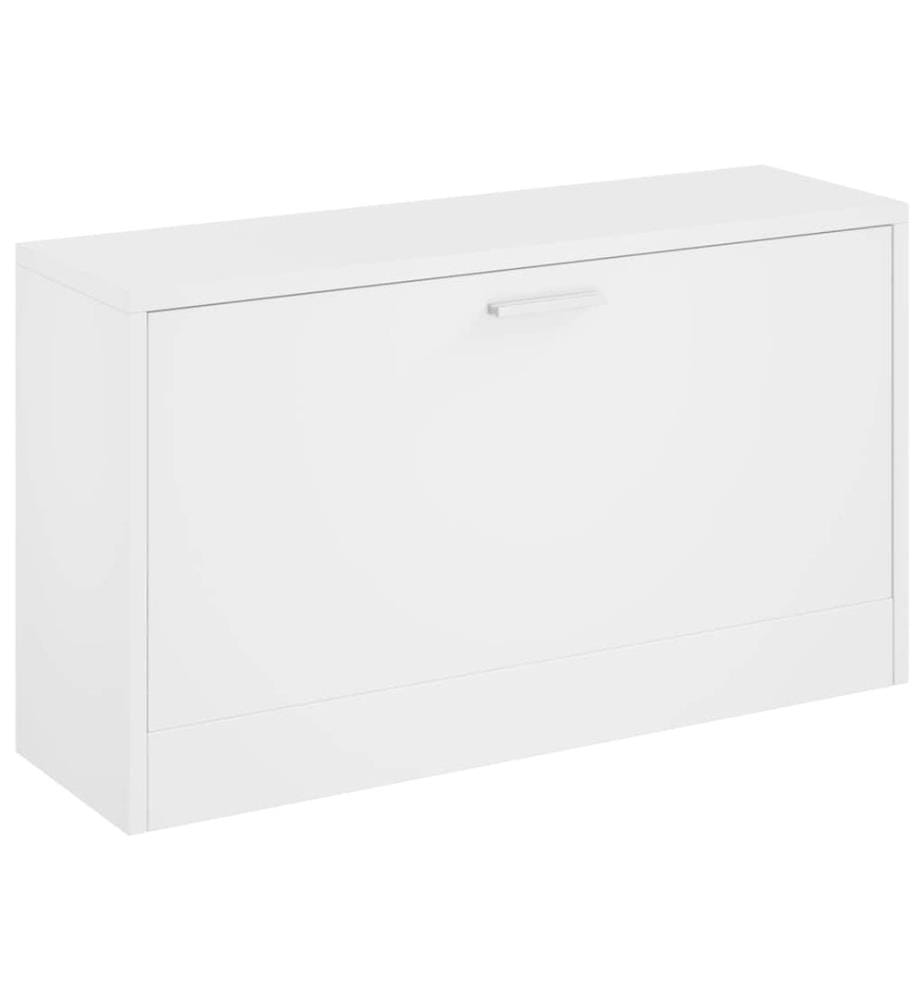 Schuhbank Weiss 80x24x45 cm