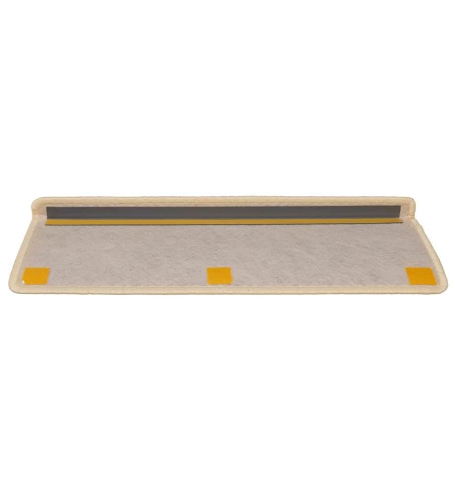 Treppenmatten Selbstklebend Sisal-Optik 15 Stk. 65x21x4cm Berber