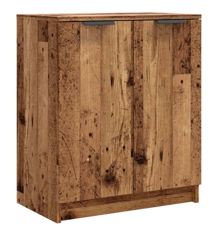 Schuhschrank Altholz-Optik 59x35x70 cm Holzwerkstoff