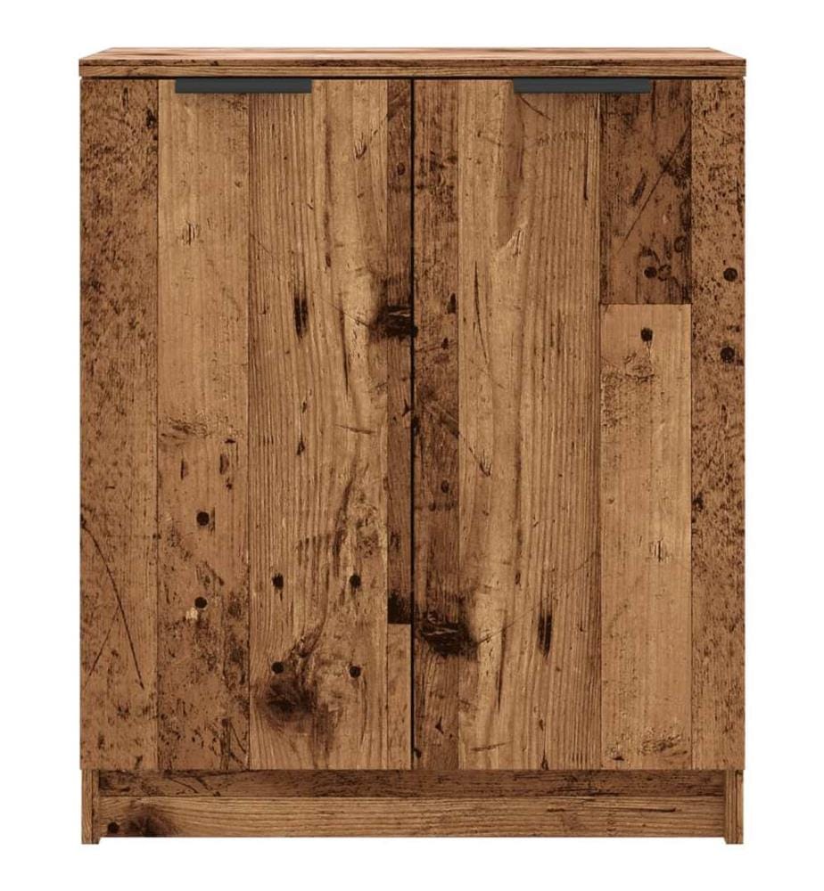 Schuhschrank Altholz-Optik 59x35x70 cm Holzwerkstoff