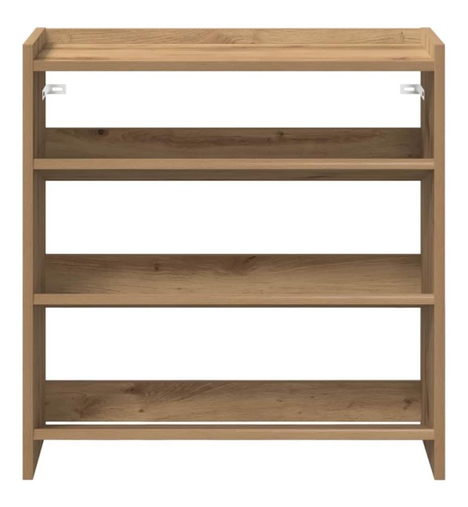 Schuhregal Artisan-Eiche 60x25x62 cm Holzwerkstoff