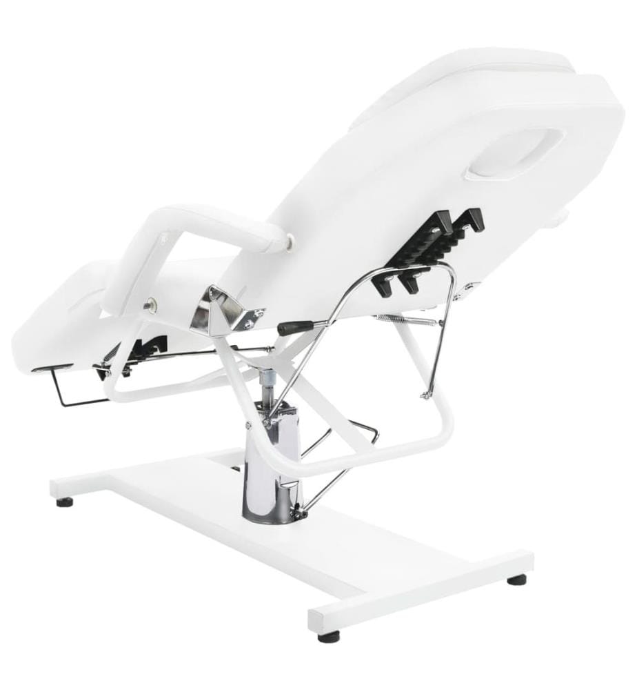 Massagetisch Weiss 180x62x(87-112) cm