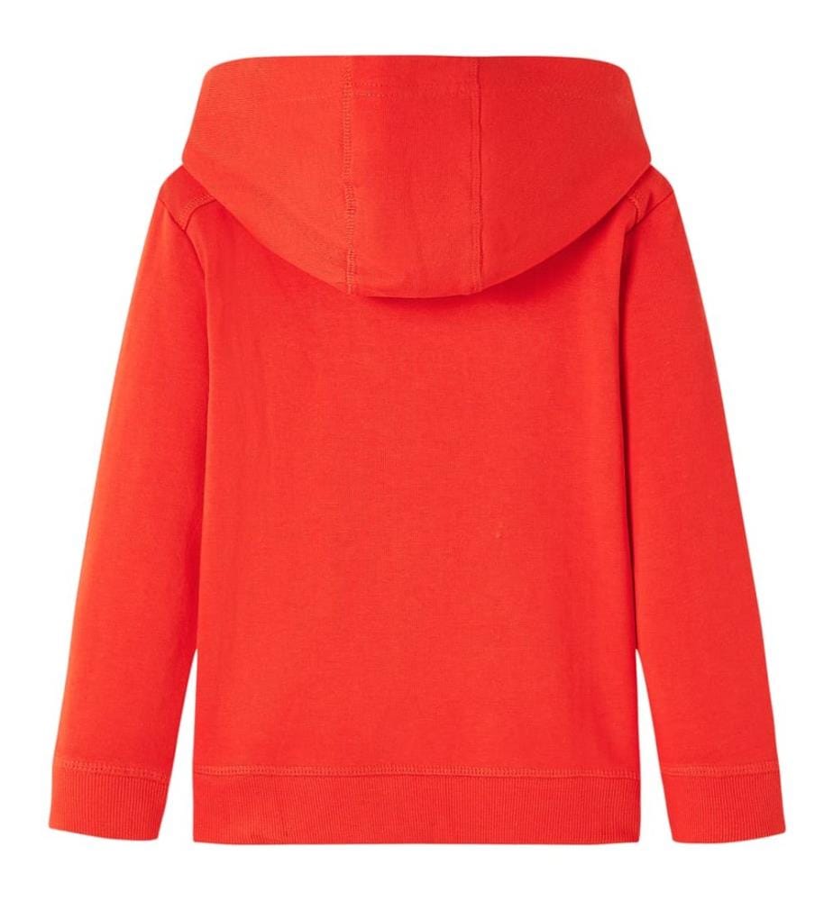Kinder-Kapuzenpullover Rot 140