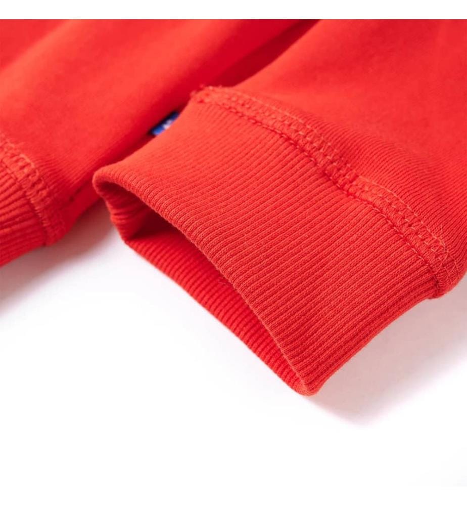 Kinder-Kapuzenpullover Rot 140