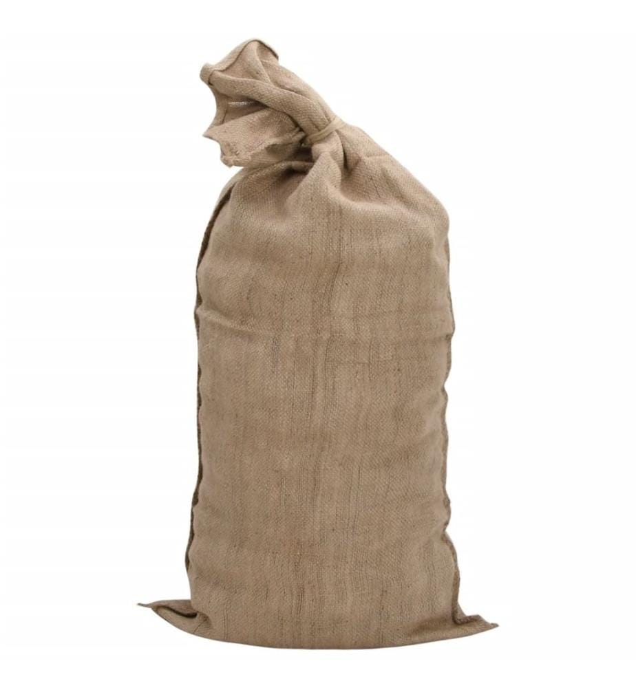 Jutesäcke 30 Stk. 65x135 cm 100% Jute 340 g/m²