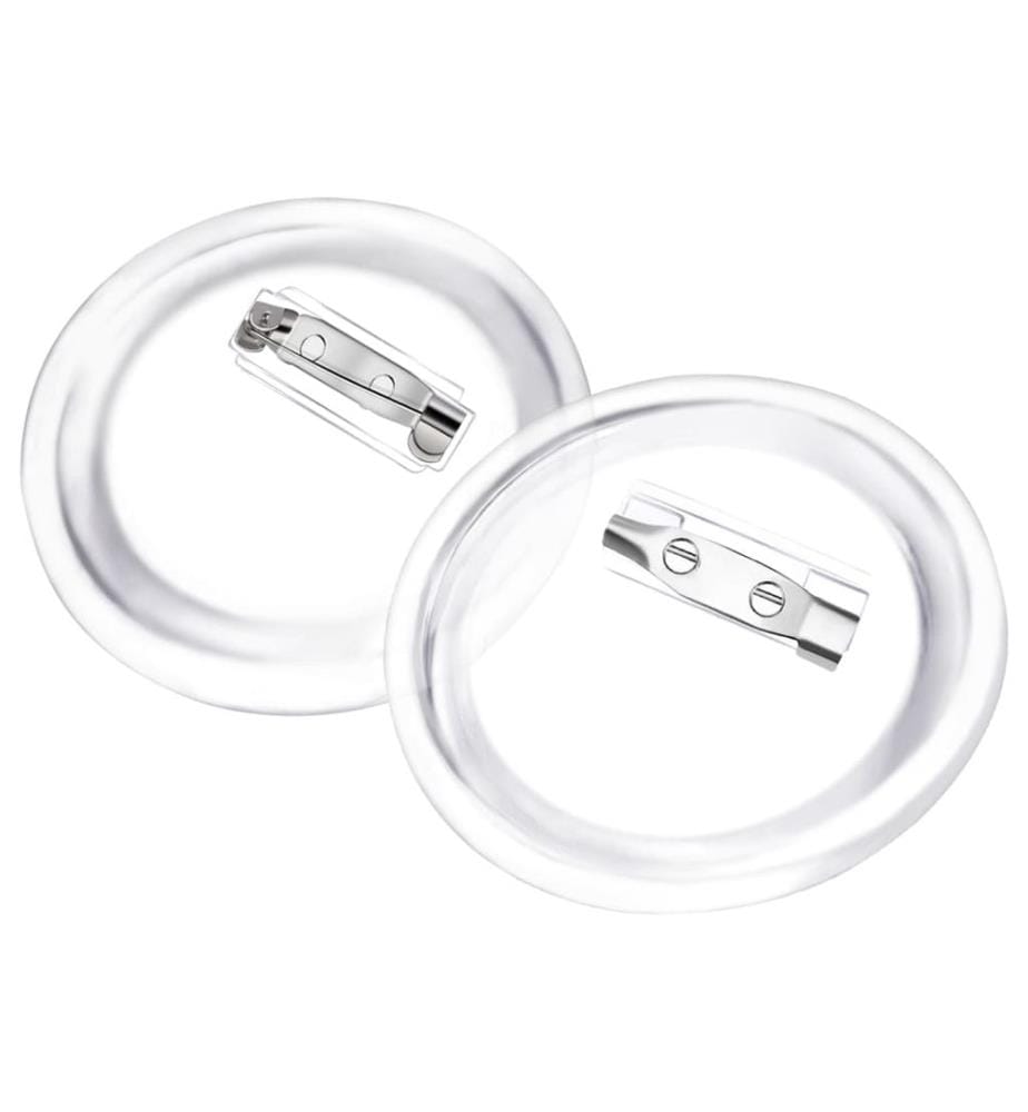 Button-Set mit Anstecknadel 100 Stk. Acryl 58 mm