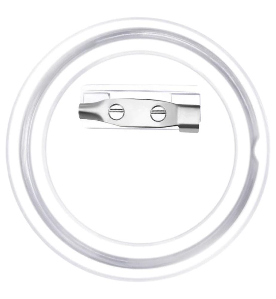 Button-Set mit Anstecknadel 100 Stk. Acryl 44 mm