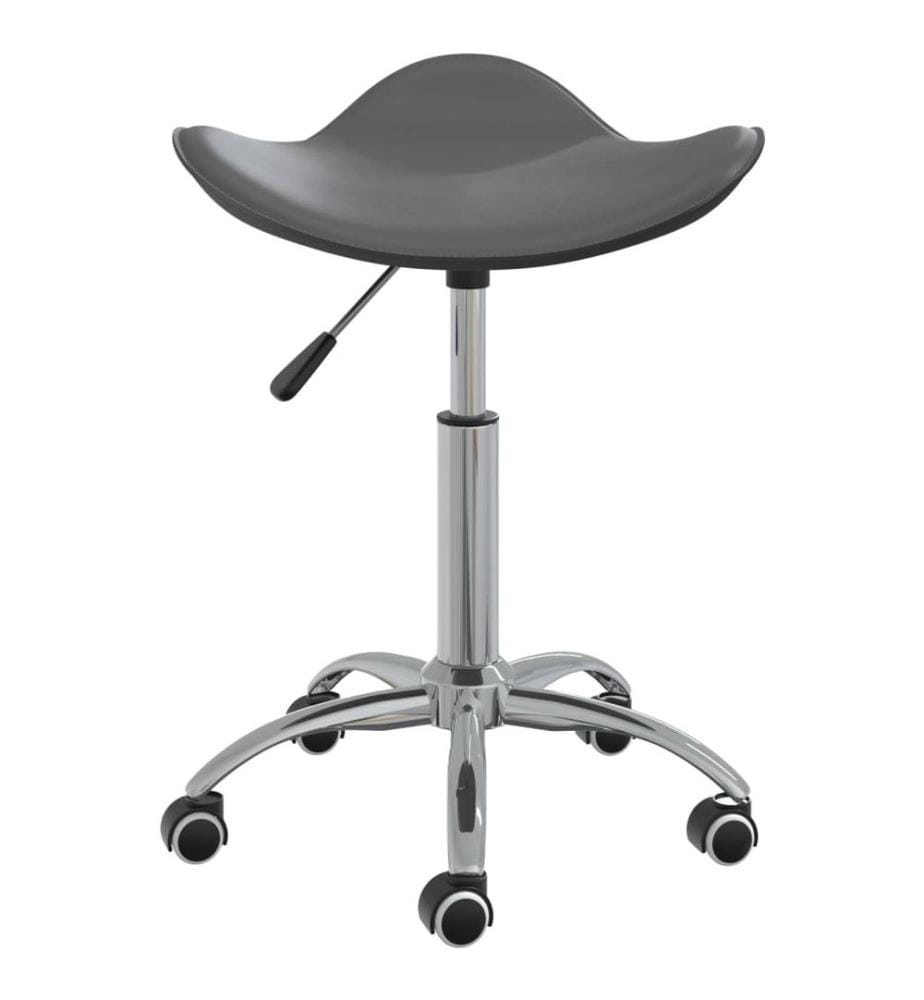 Tabouret de salon et spa Gris Similicuir