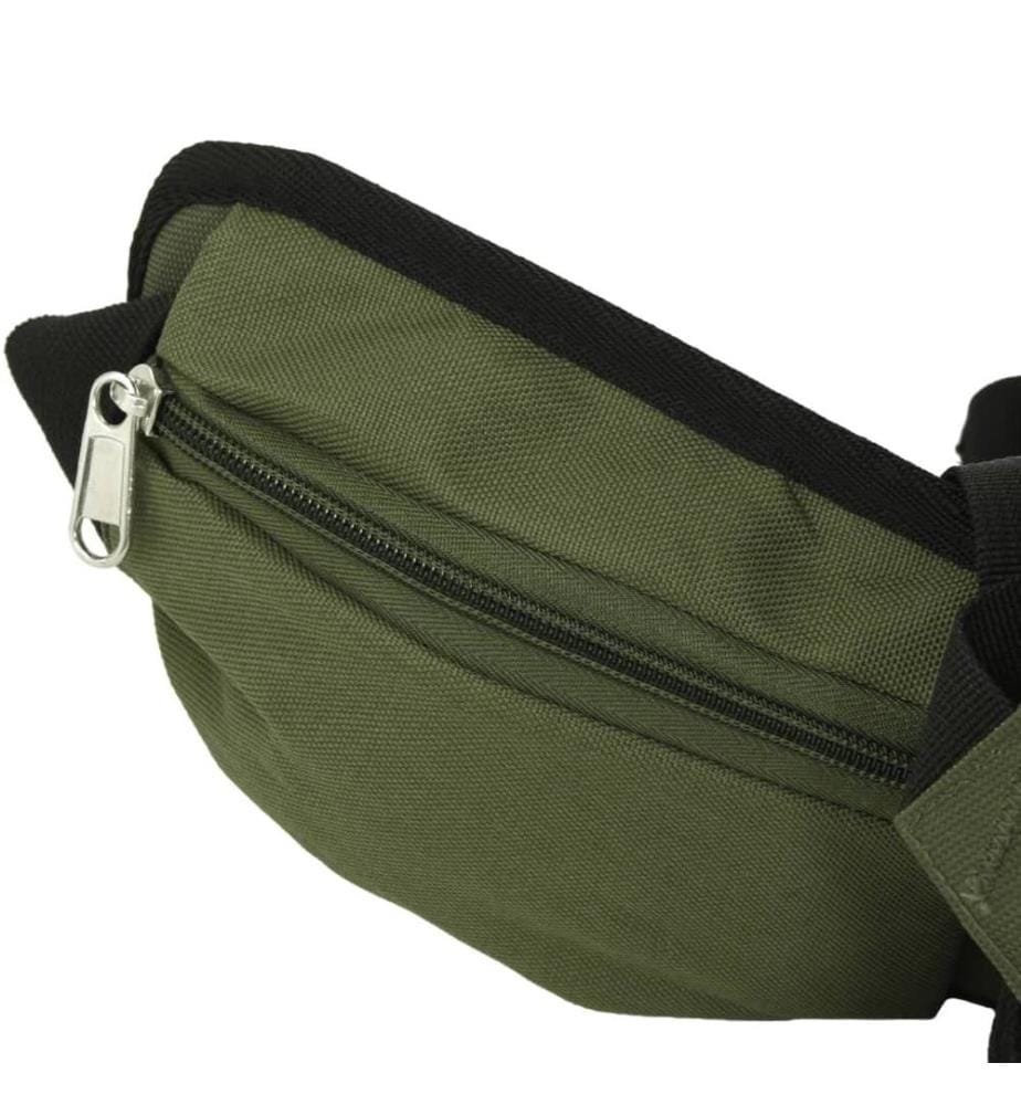 Sac à dos de randonnée vert armée 80 L tissu oxford