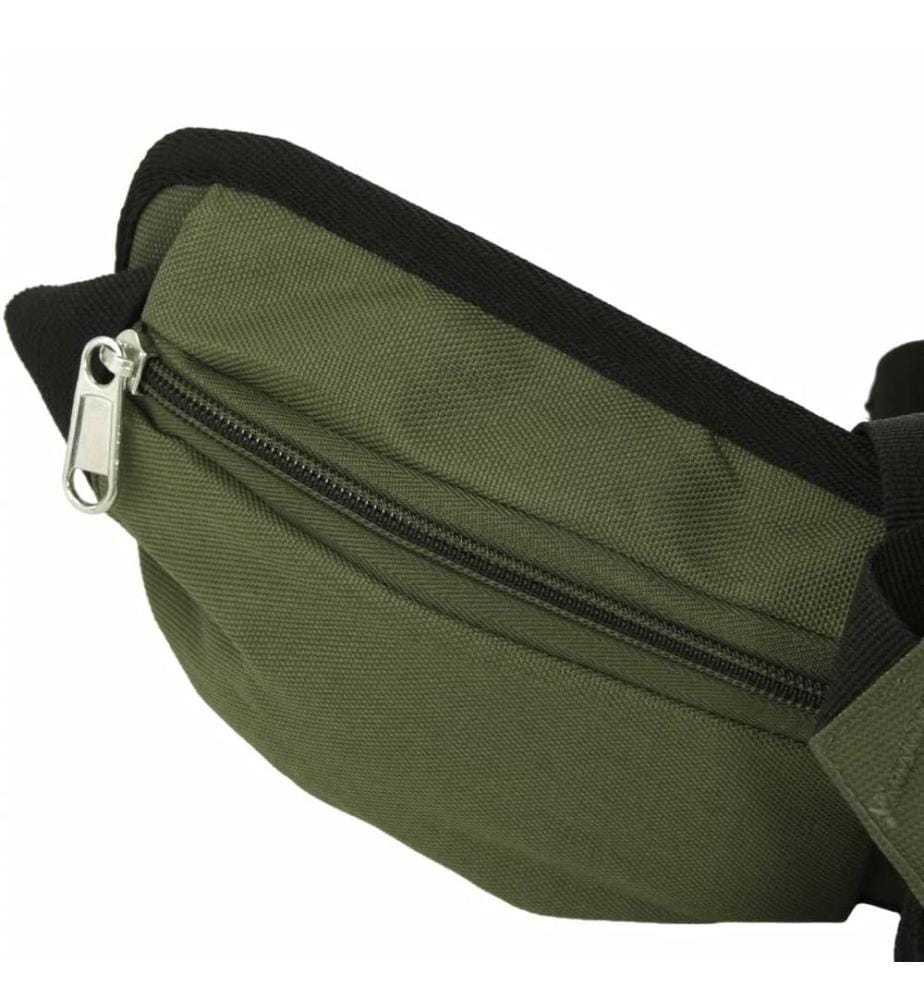Sac à dos de randonnée vert armée 100 L tissu oxford