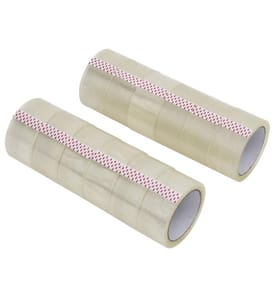 Ruban d'emballage 12 pcs transparent 48 mm x 66 m