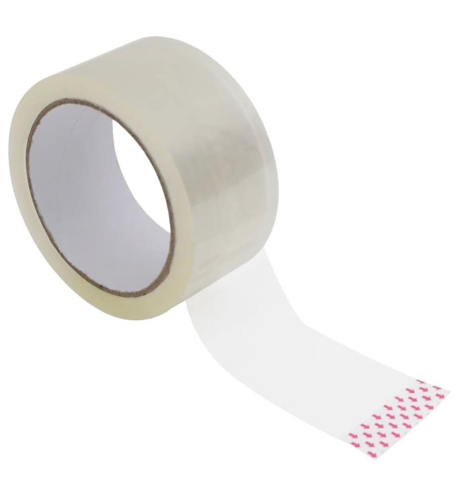 Paketklebeband 12 Stk. Transparent 48 mm x 66 m