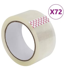 Paketklebeband 72 Stk. Transparent 48 mm x 66 m