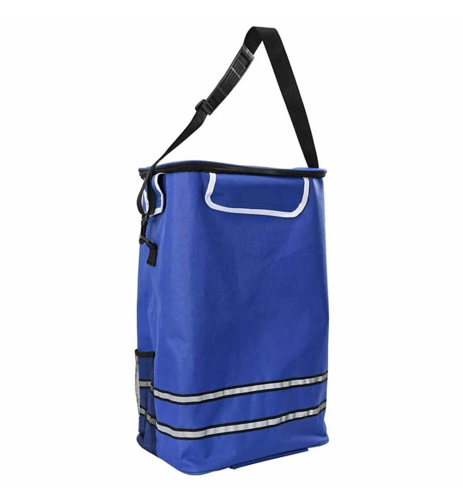 Einkaufswagen Blau 36,5 x 46,5 x 100,5 cm Oxford-stoff