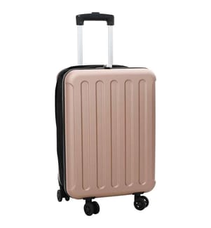 Koffer mit Schloss Roségold 34 x 23 x 55,5 cm ABS Kunststoff