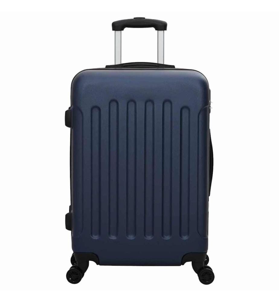 Koffer 3 pcs Dunkelblau 50 x 31 x 78 cm ABS Kunststoff