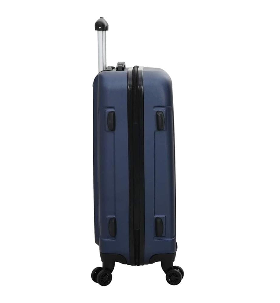 Koffer 3 pcs Dunkelblau 50 x 31 x 78 cm ABS Kunststoff