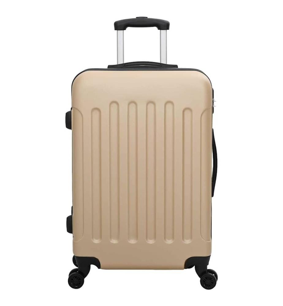 Valise 3 pcs Champagne 50 x 31 x 78 cm Plastic ABS
