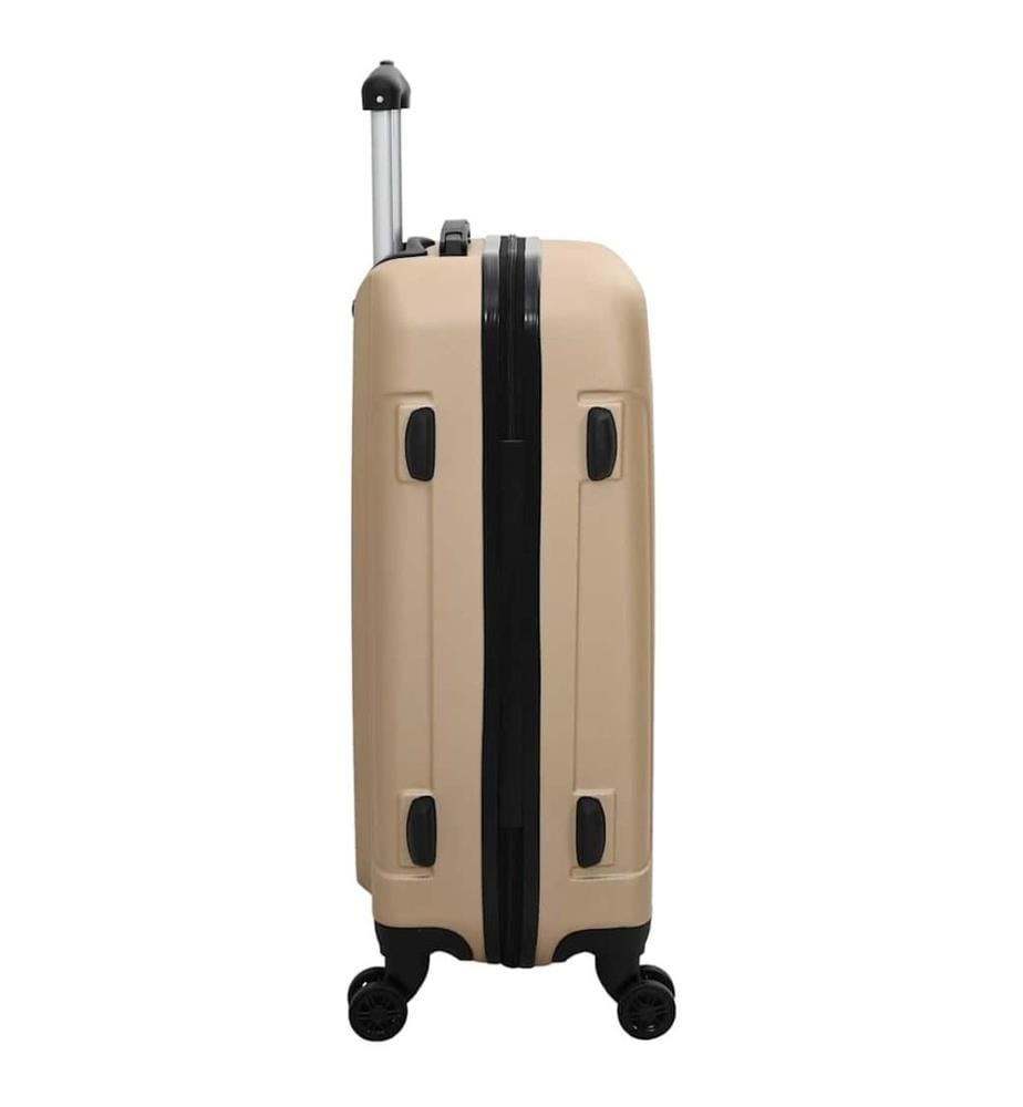 Valise 3 pcs Champagne 50 x 31 x 78 cm Plastic ABS