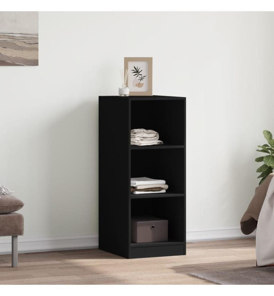 Kleiderschrank Schwarz 48x41x102 cm Holzwerkstoff