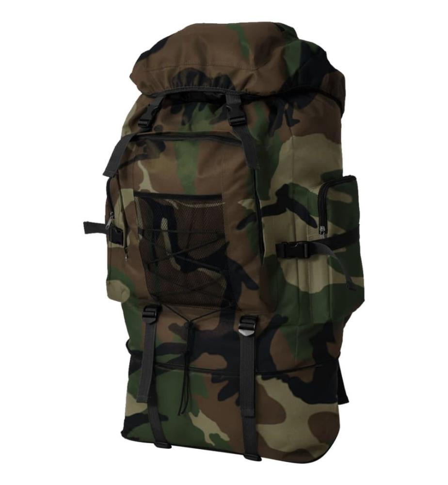Rucksack Armee-Stil XXL 100 L Tarnmuster