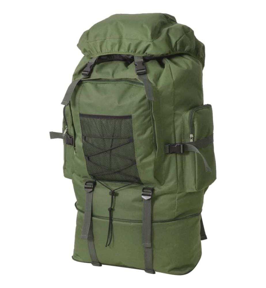 Sac à dos en style d'armée XXL 100 L Vert