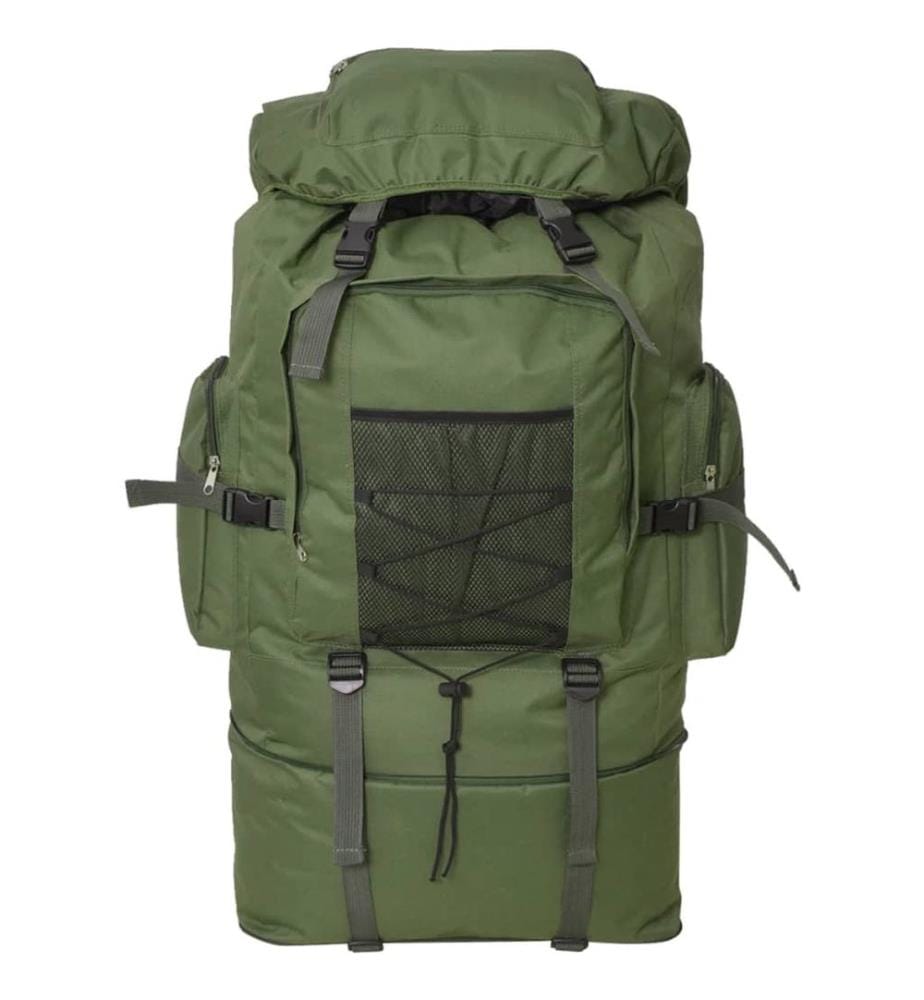 Sac à dos en style d'armée XXL 100 L Vert
