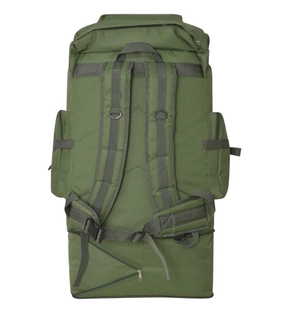 Sac à dos en style d'armée XXL 100 L Vert