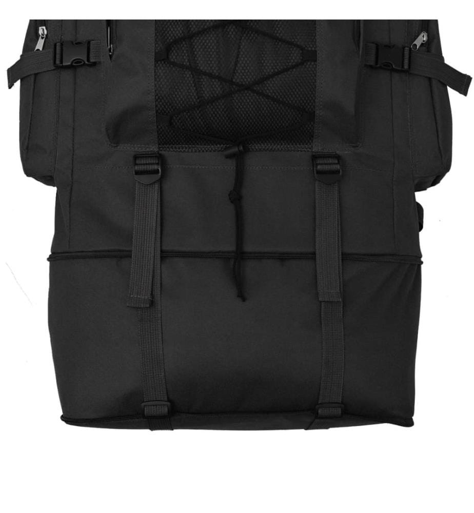 Sac à dos en style d'armée XXL 100 L noir