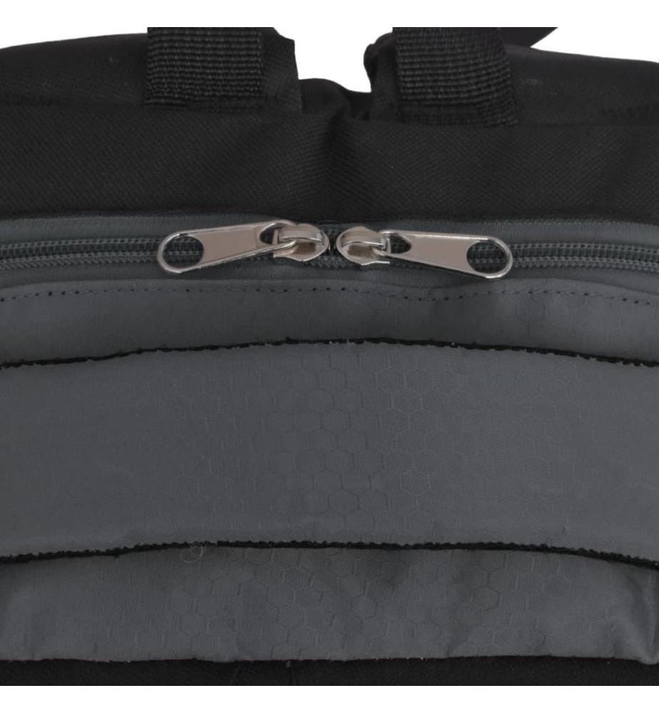 Schulrucksack 40 L Schwarz und Grau