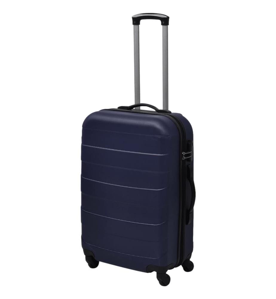 Valise rigide 3 pièces Bleu 45,5/55/66 cm