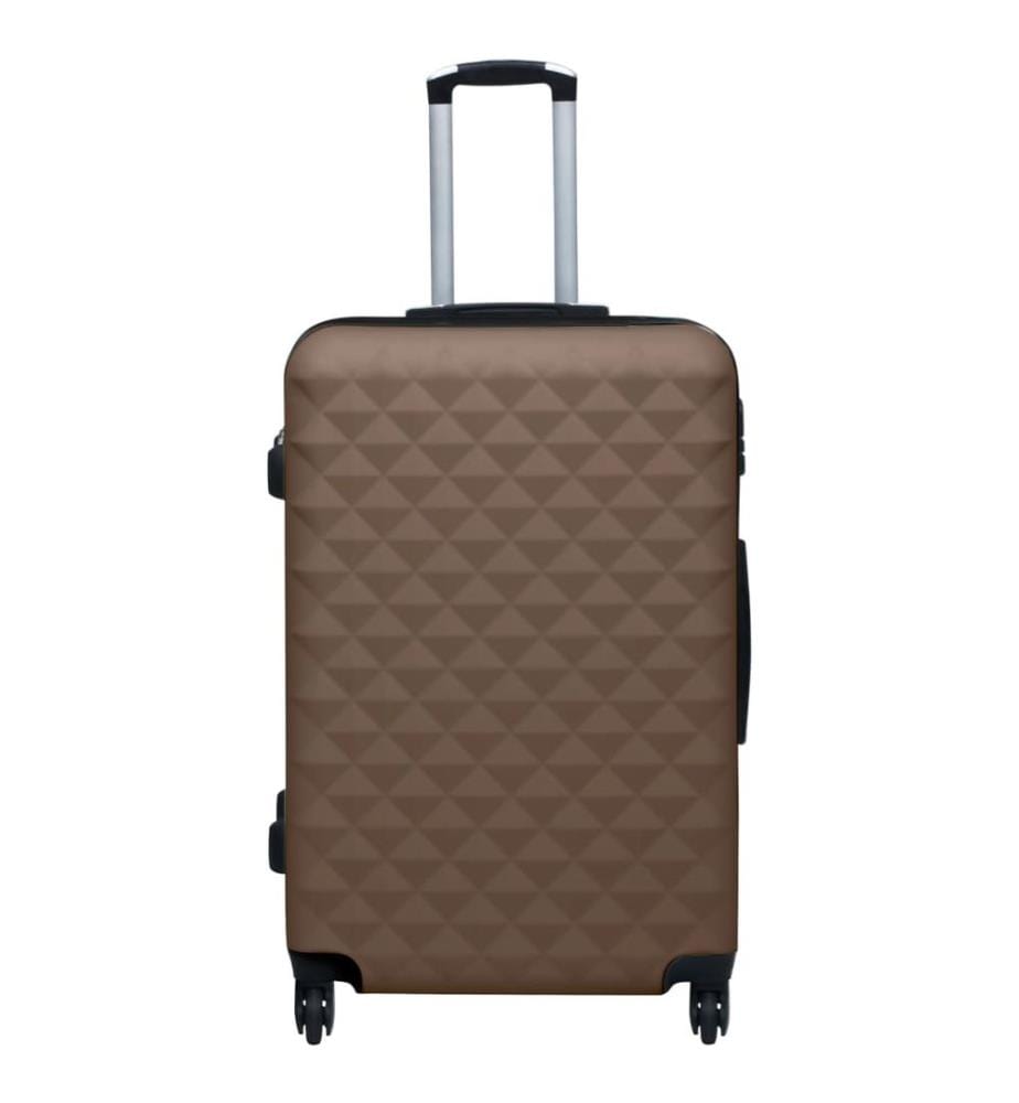 Hartschalen-Trolley Braun ABS