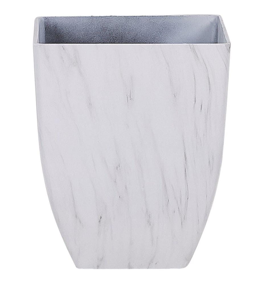 Cache-pot MIRO 35 cm Marbre blanc