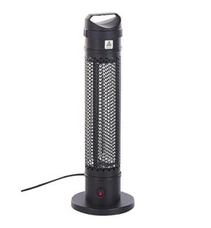 Chauffage de terrasse infrarouge autoportant KRAKATOA 1000 W Noir