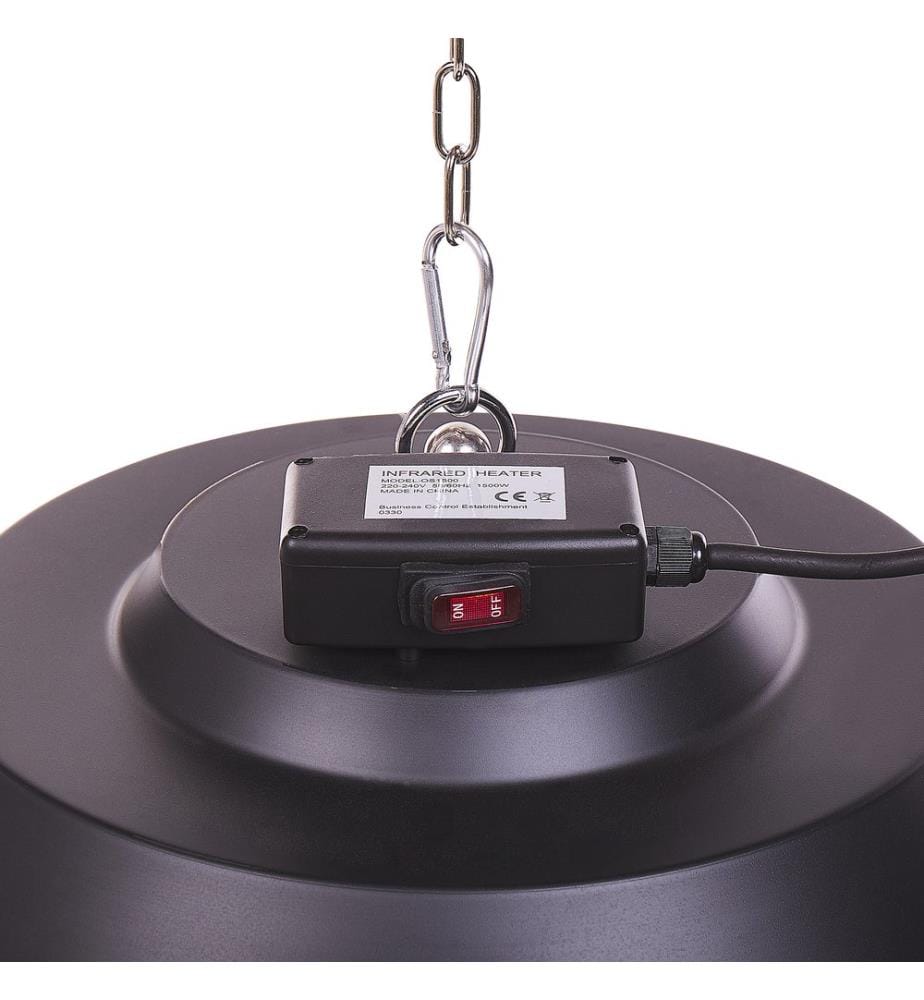 Chauffage d'extérieur SANGAY 1500 W Noir