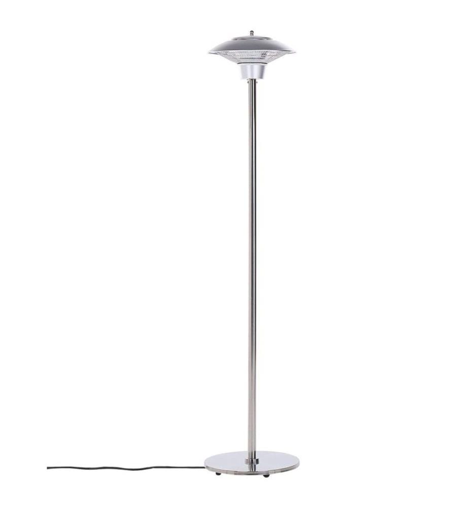 Chauffage de terrasse infrarouge autoportant ASKJA 1500 W Argenté