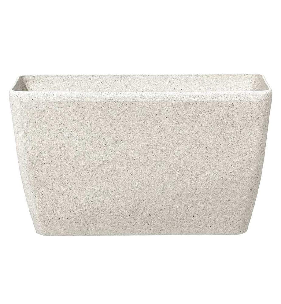 Set mit 2 Blumentöpfen BARIS 74 cm Beige