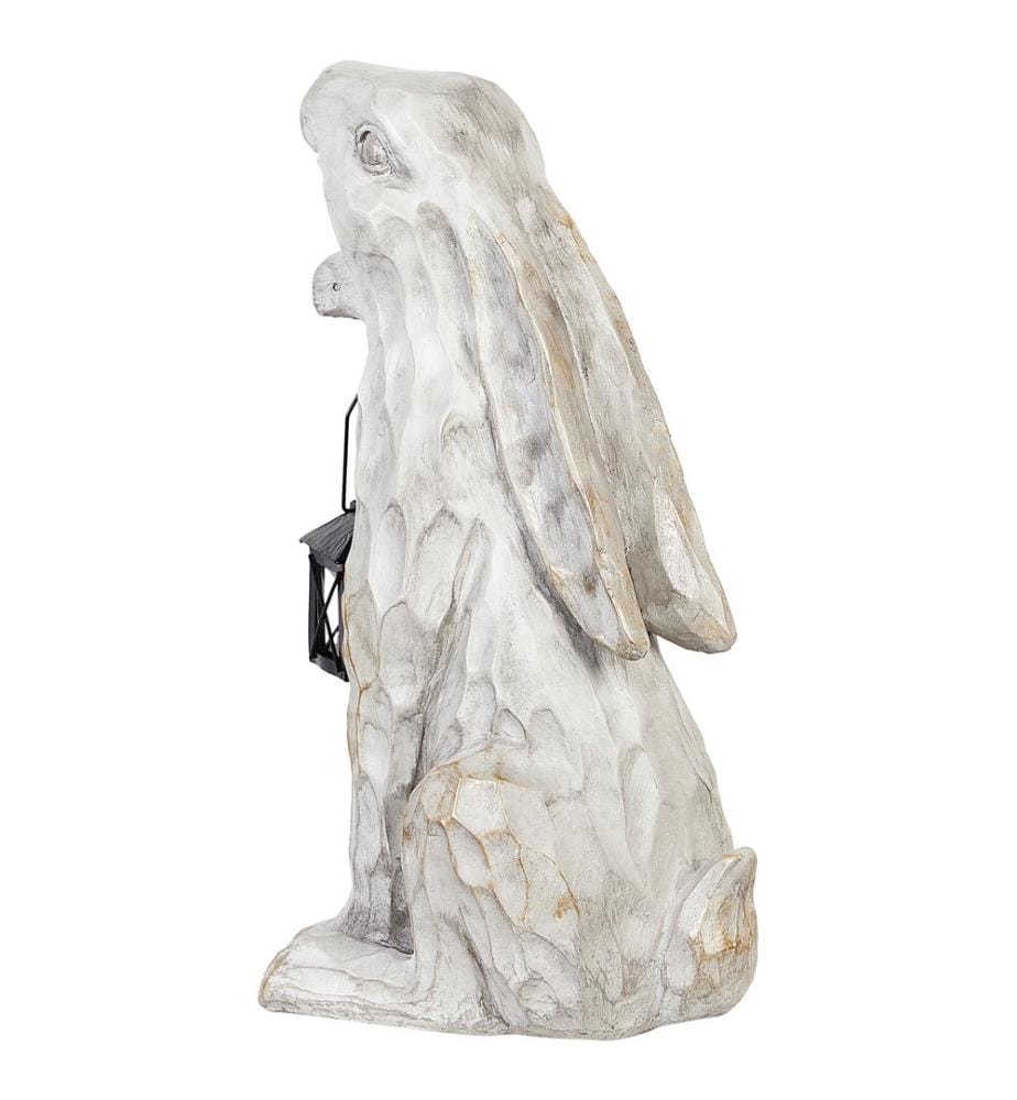 Statue de jardin GERLAND Lapin Blanc cassé